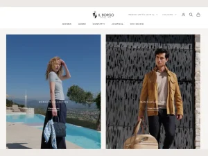 Shopify Ecommerce for Fashion Case Study Il Borgo Cashmere