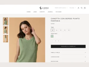 Shopify Ecommerce for Fashion Case Study Il Borgo Cashmere
