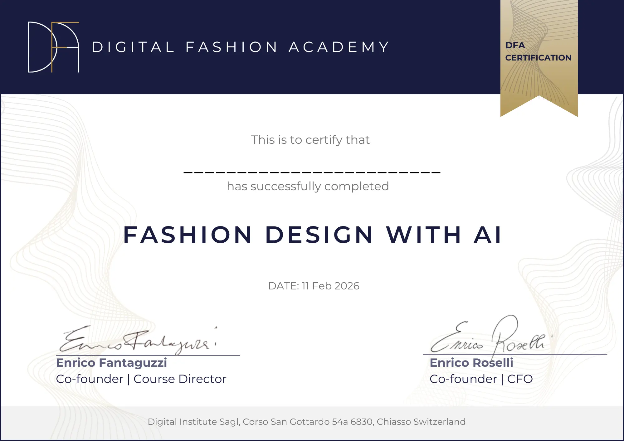 Certificado en Diseño de Moda con IA